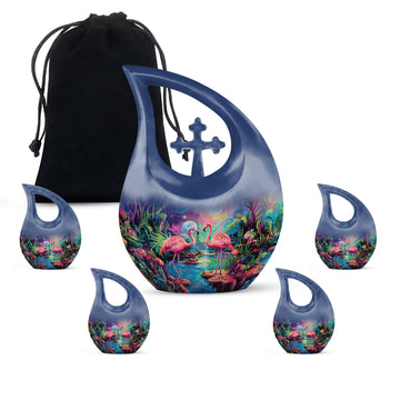 Large Urn With 4 Keepsake