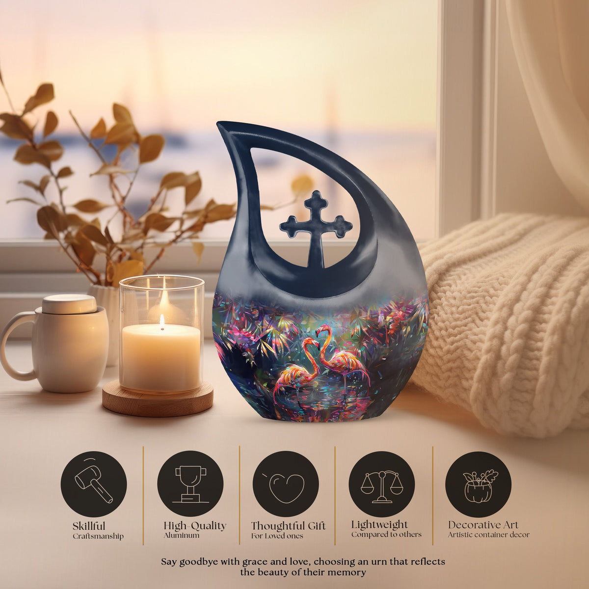 Bird Urns For Ashes - Large Decorative Urn