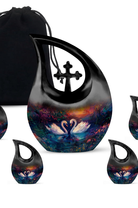 Swan Urns For Ashes - Cremation Urn Large
