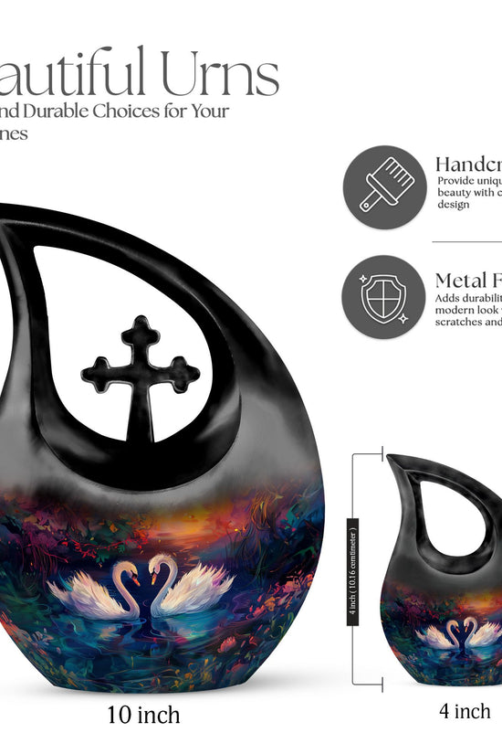 Swan Urns For Ashes - Cremation Urn Large