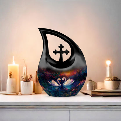 Swan Urns For Ashes - Cremation Urn Large