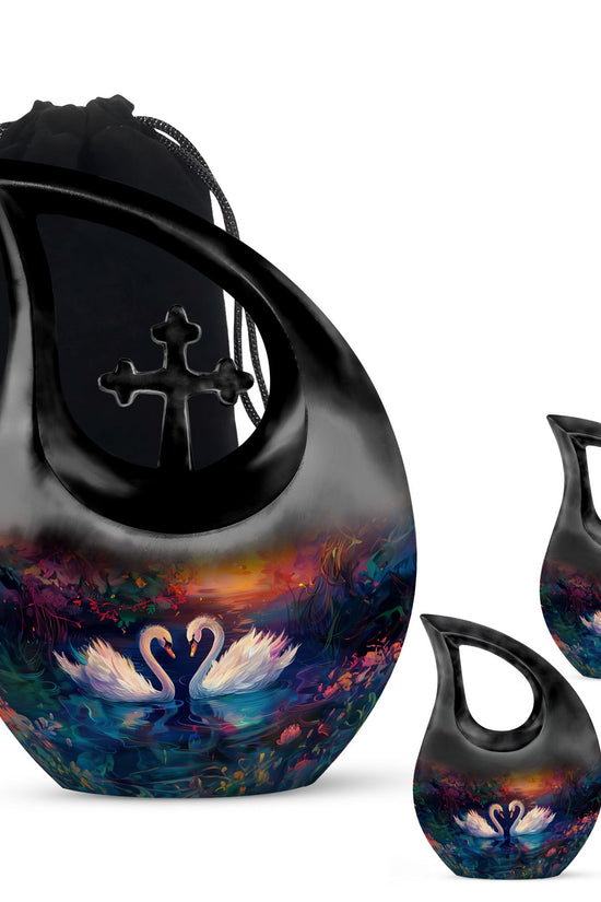 Swan Urns For Ashes - Cremation Urn Large