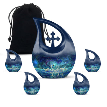 Large Urn With 4 Keepsake