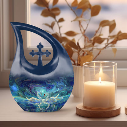 Swan Urns For Ashes - Cremation Urn Adult Large