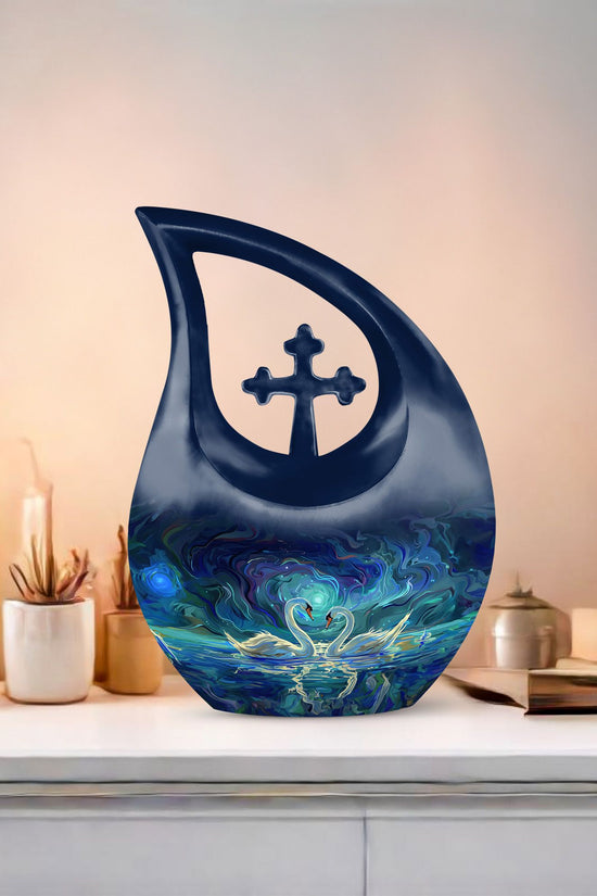 Swan Urns For Ashes - Cremation Urn Adult Large