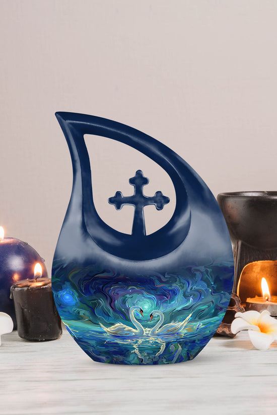 Swan Urns For Ashes - Cremation Urn Adult Large