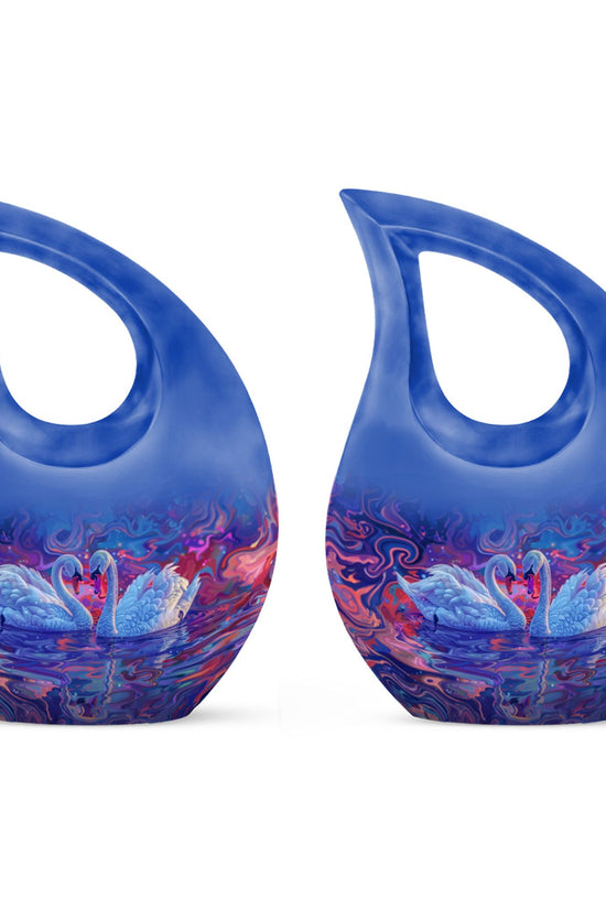 Swan Urns For Ashes - Large Cremation Urns For Human Ashes