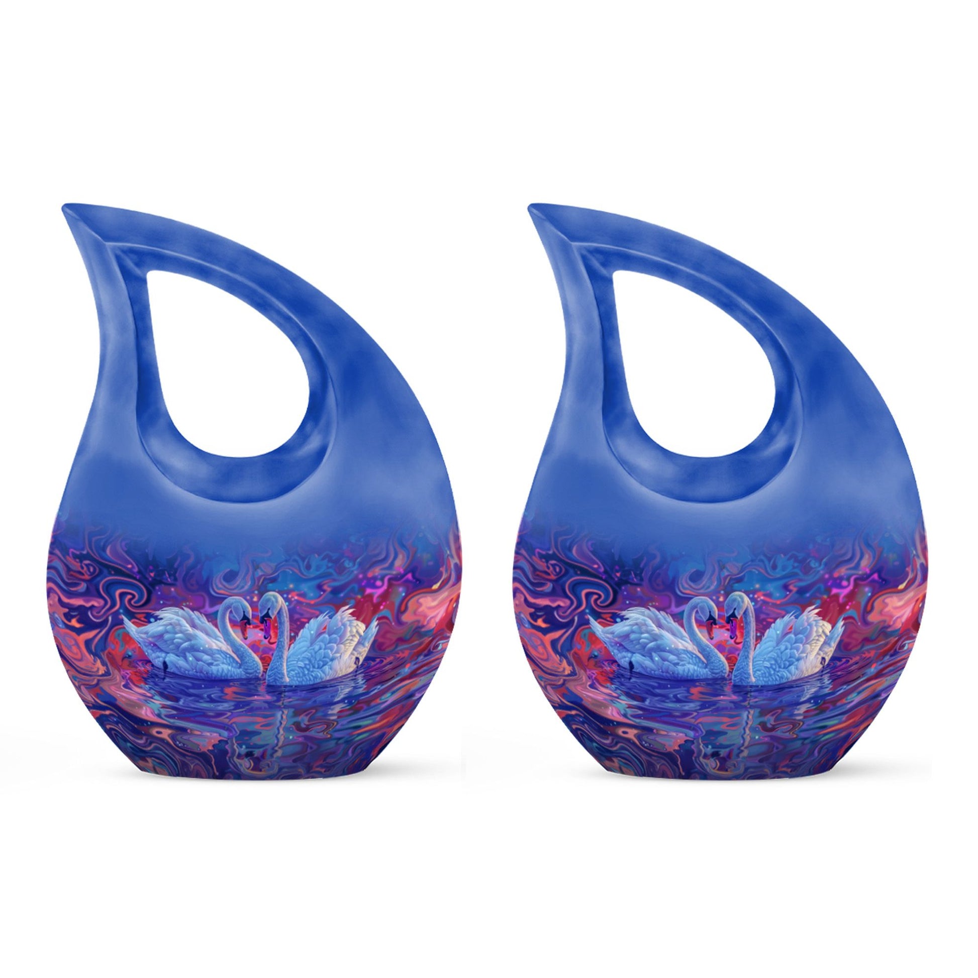 Swan Urns For Ashes - Large Cremation Urns For Human Ashes