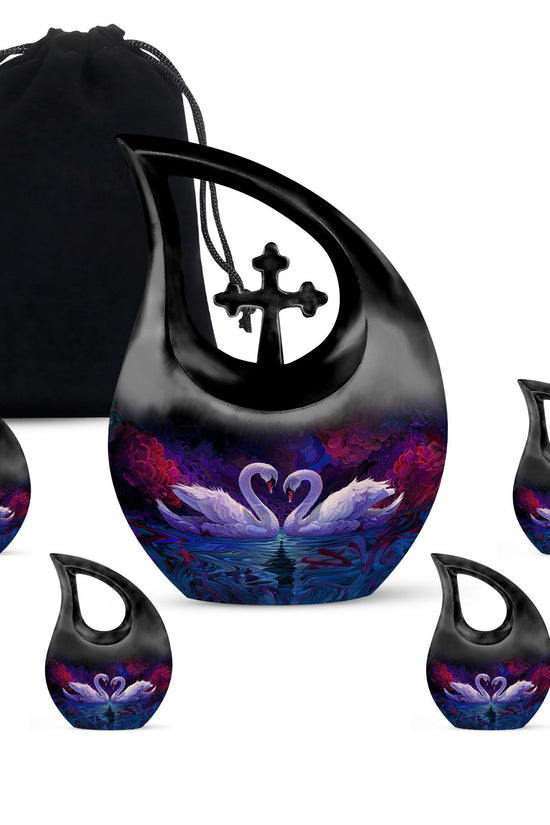 Swan Urns For Ashes - Cremation Urns For Large Human Ashes Adult