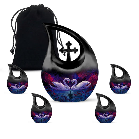 Swan Urns For Ashes - Cremation Urns For Large Human Ashes Adult
