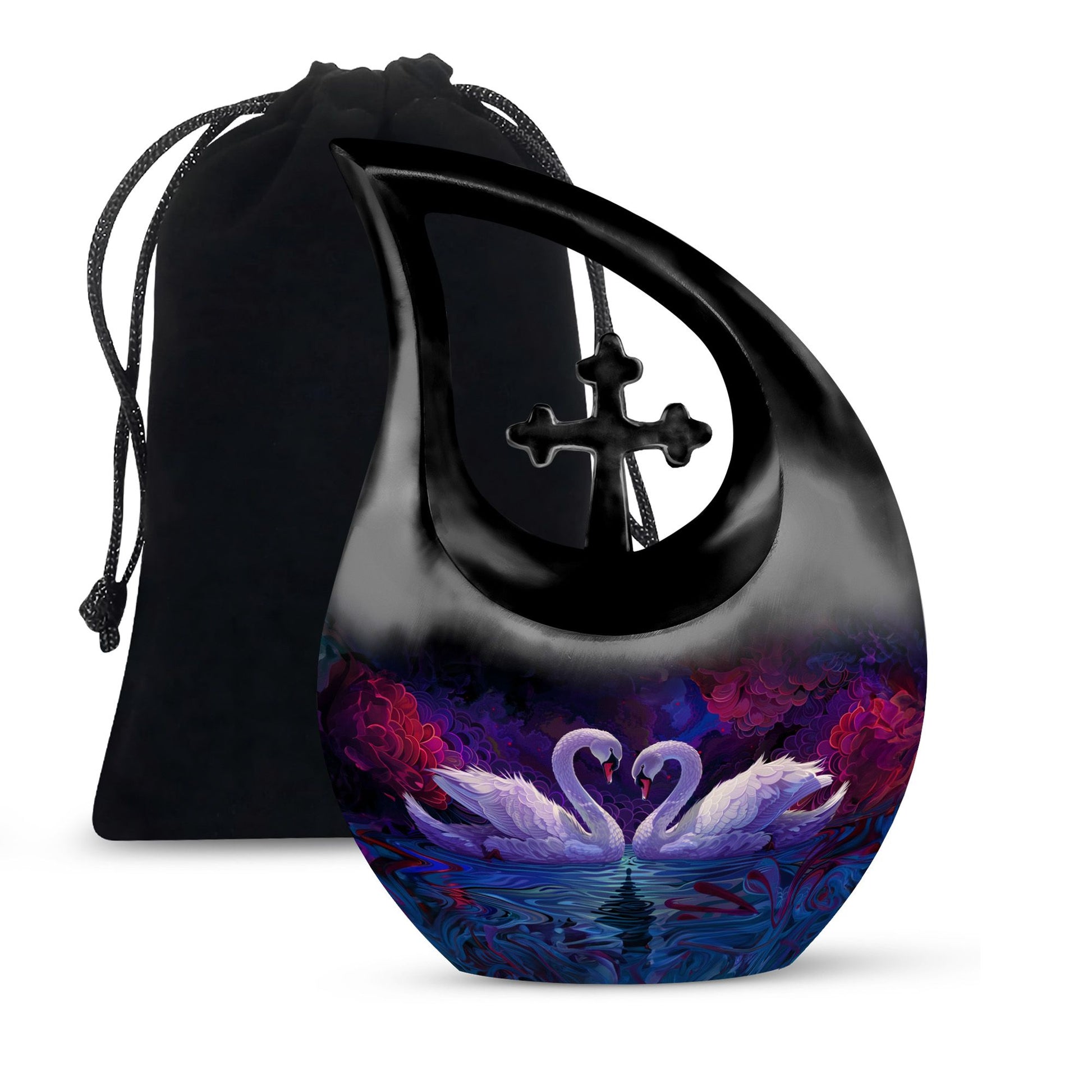 Swan Urns For Ashes - Cremation Urns For Large Human Ashes Adult