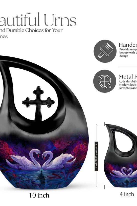 Swan Urns For Ashes - Cremation Urns For Large Human Ashes Adult