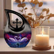 Swan Urns For Ashes - Cremation Urns For Large Human Ashes Adult