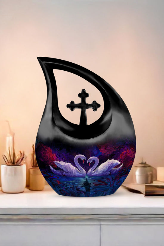 Swan Urns For Ashes - Cremation Urns For Large Human Ashes Adult