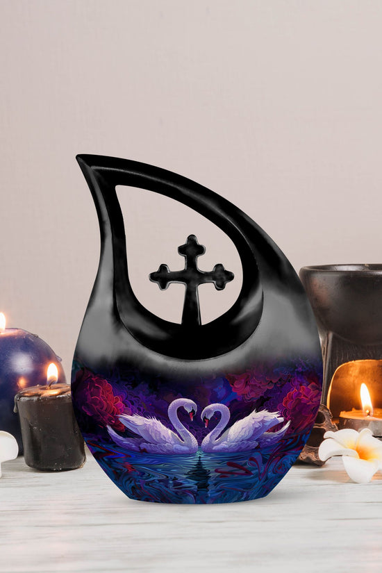 Swan Urns For Ashes - Cremation Urns For Large Human Ashes Adult
