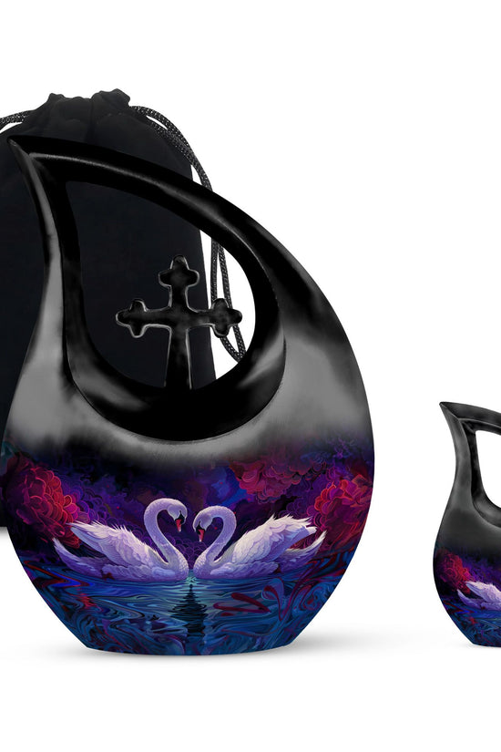 Swan Urns For Ashes - Cremation Urns For Large Human Ashes Adult