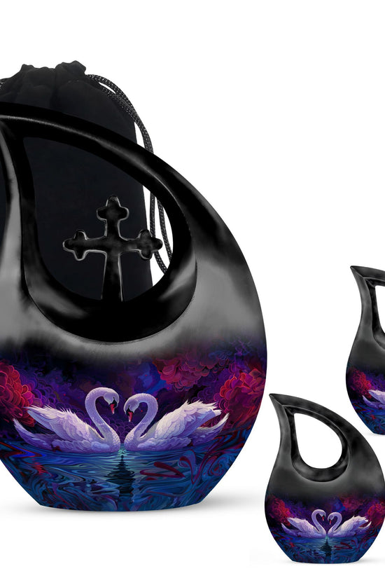 Swan Urns For Ashes - Cremation Urns For Large Human Ashes Adult