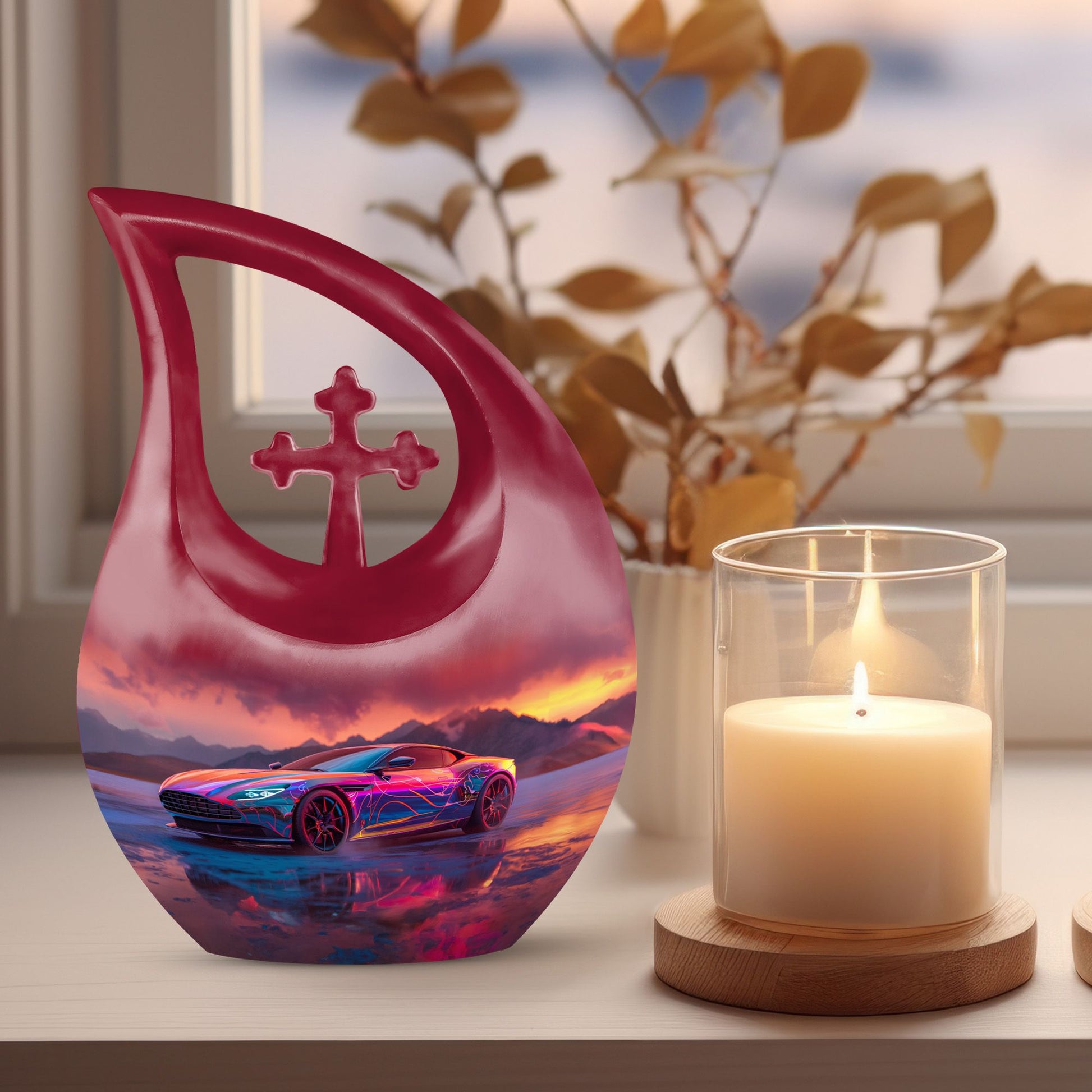 Car Urns For Ashes - Large Cremation Urn