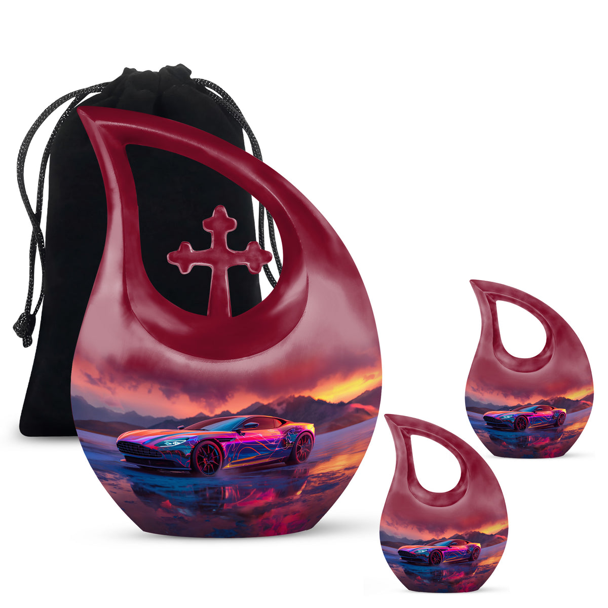 Car Urns For Ashes - Large Cremation Urn