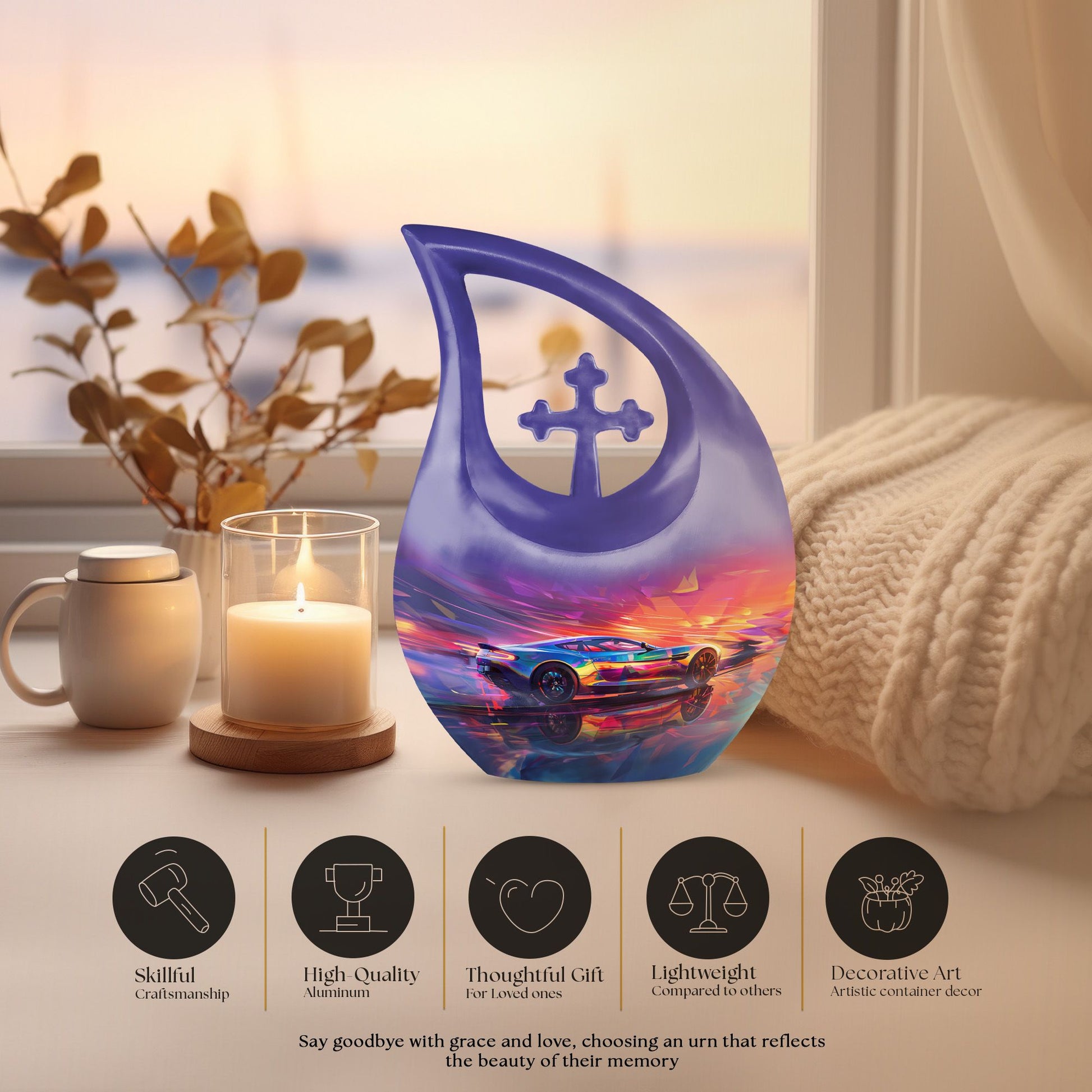 Car Urns For Ashes - Urn Large Adult Male