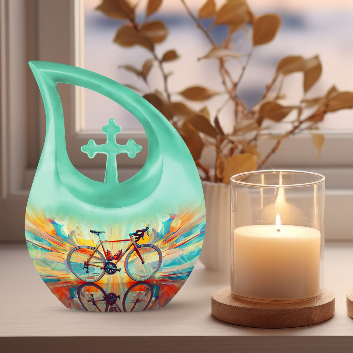 Bicycle Urns For Ashes - Large Urn For Adult Ashes