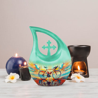 Bicycle Urns For Ashes - Large Urn For Adult Ashes