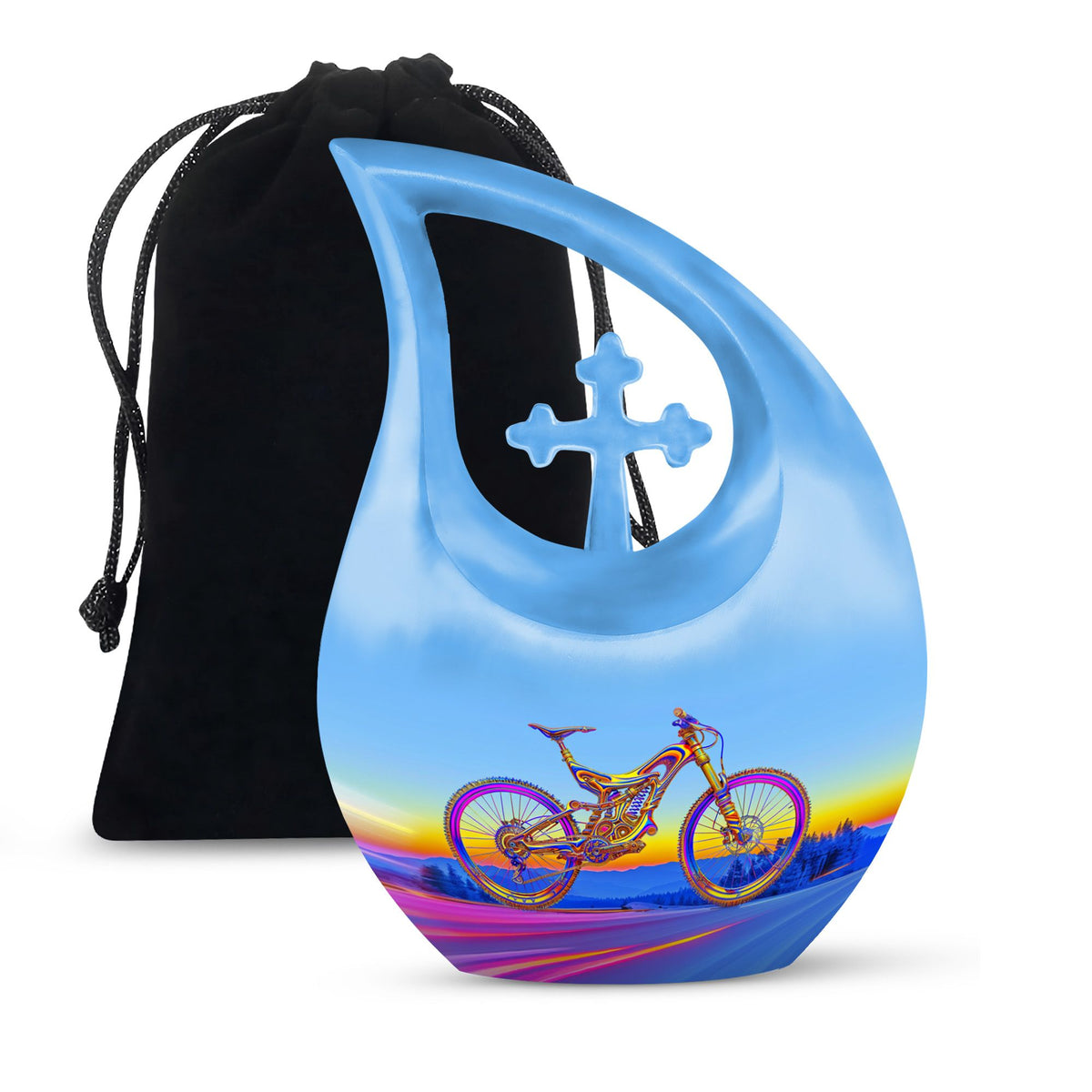 Bicycle Urns For Ashes - Adult Urns For Human Ashes Large
