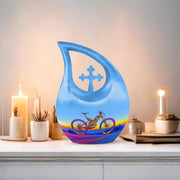 Bicycle Urns For Ashes - Adult Urns For Human Ashes Large