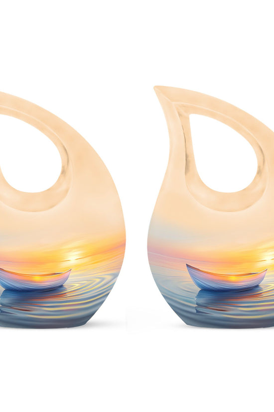 Boat Urns For Ashes - Large Adult Urns For Human Ashes