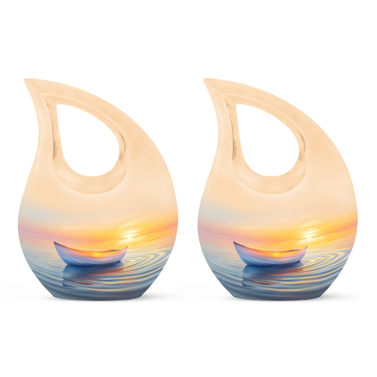 Boat Urns For Ashes - Large Adult Urns For Human Ashes