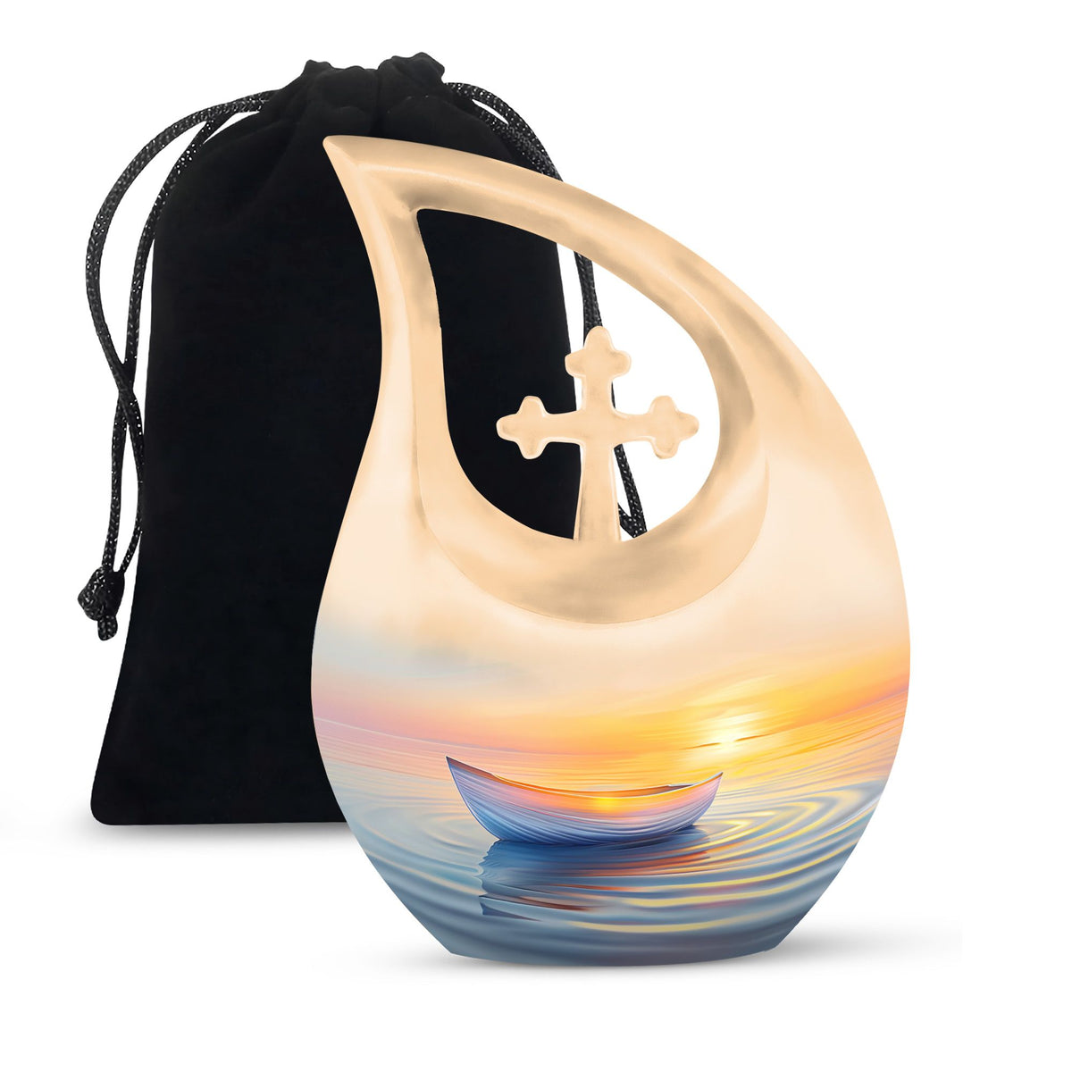 Boat Urns For Ashes - Large Adult Urns For Human Ashes