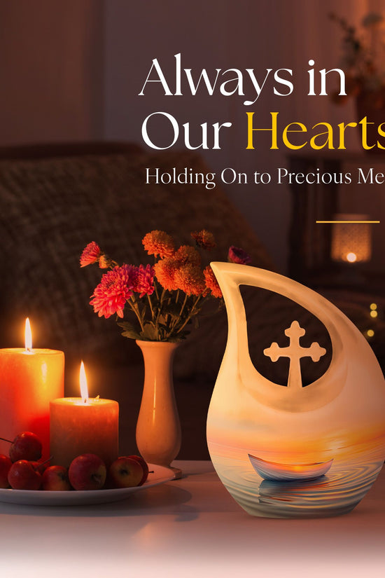 Boat Urns For Ashes - Large Adult Urns For Human Ashes