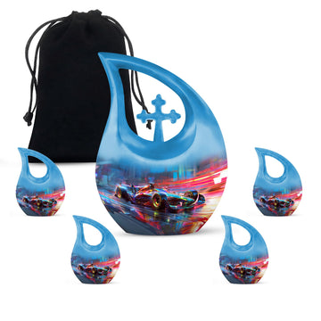 Large Urn With 4 Keepsake