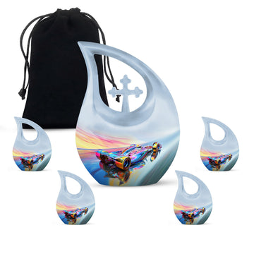 Large Urn With 4 Keepsake