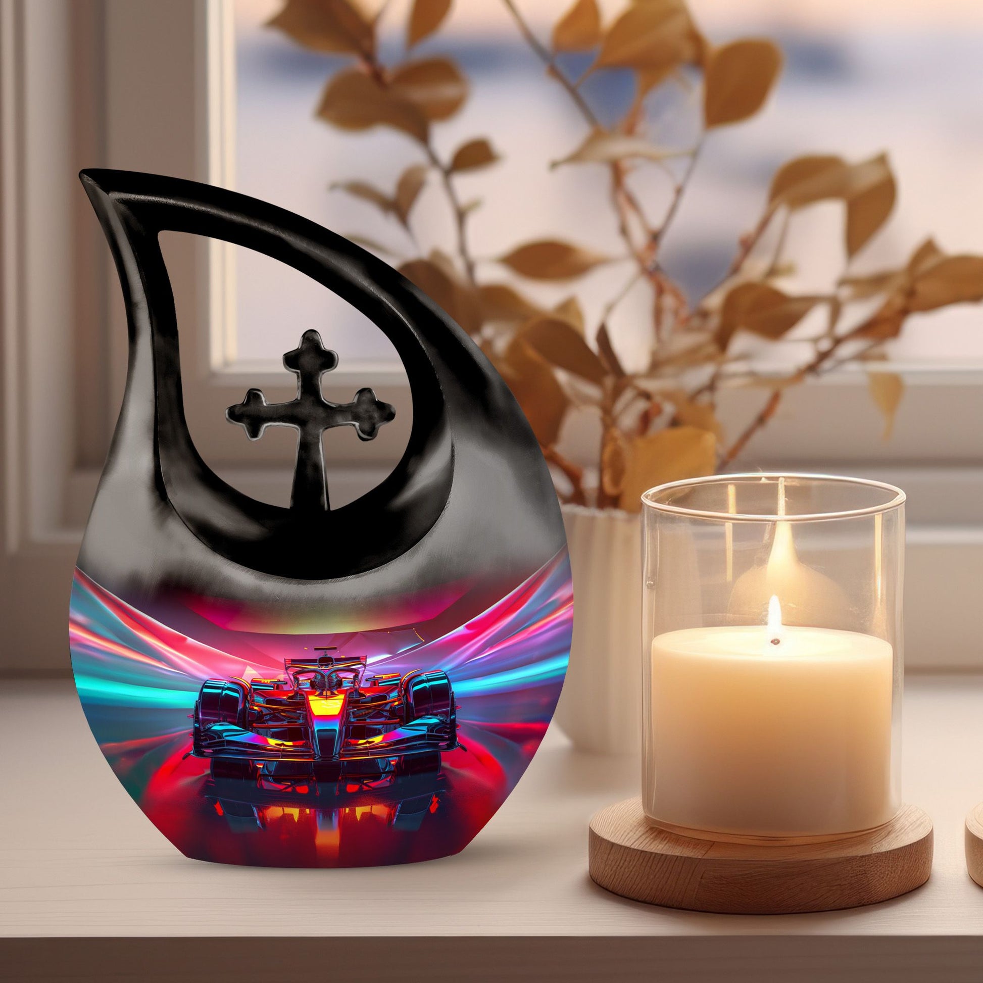 Car Urns For Ashes - Large Decorative Urn For Human Ashes