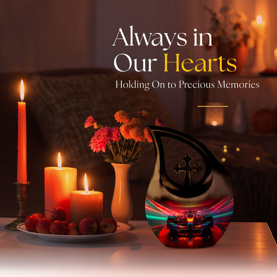 Car Urns For Ashes - Large Decorative Urn For Human Ashes