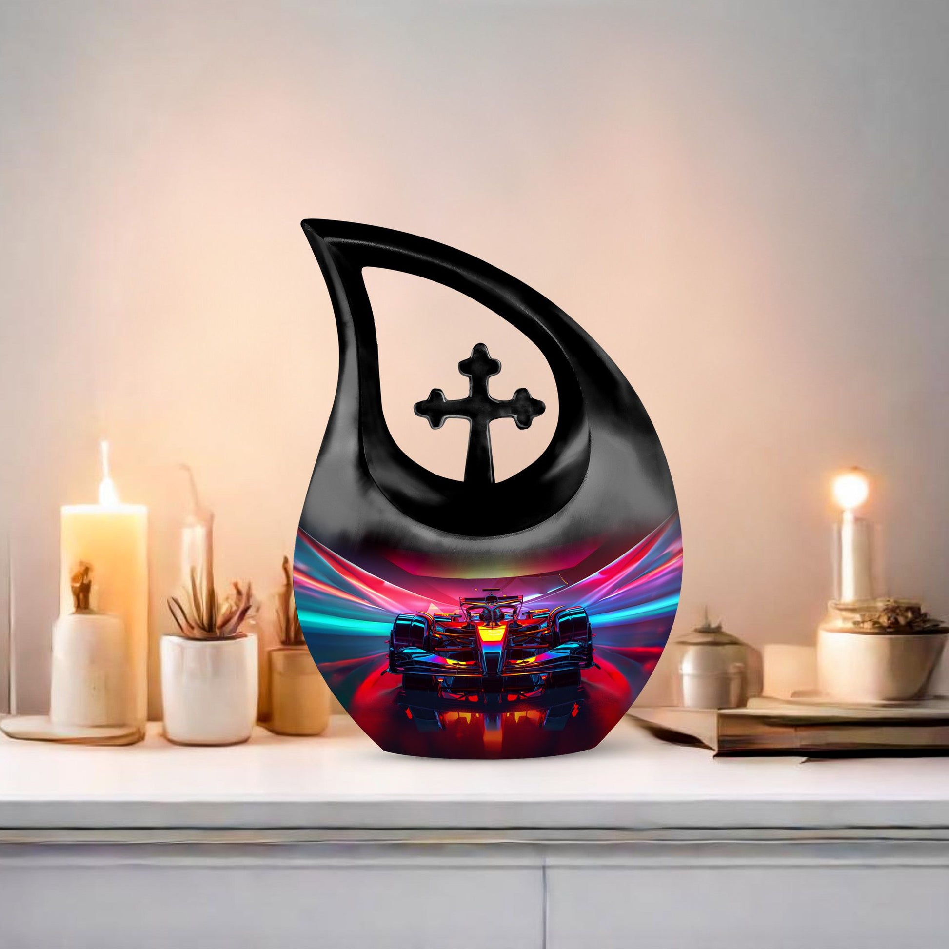 Car Urns For Ashes - Large Decorative Urn For Human Ashes