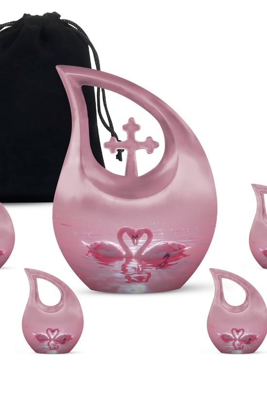Swan Urns For Ashes - Urn For Ashes For Women Small