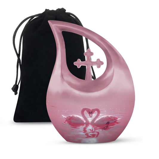 Swan Urns For Ashes - Urn For Ashes For Women Small
