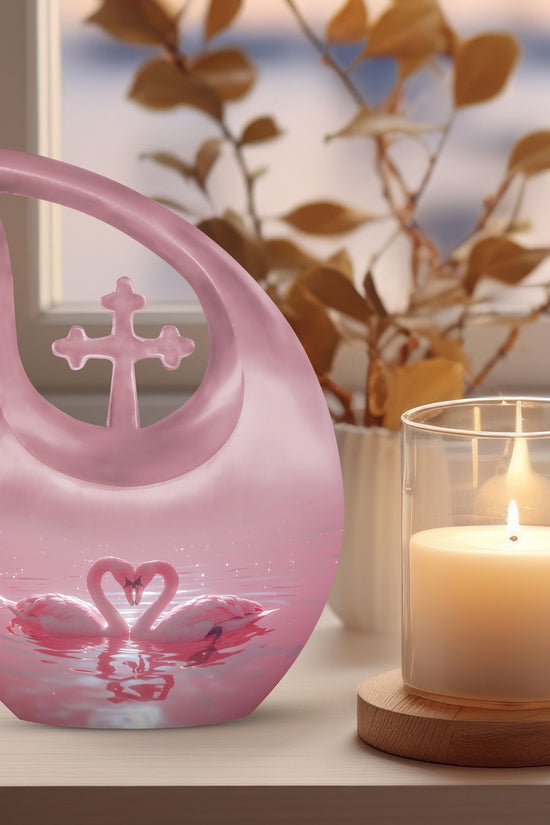 Swan Urns For Ashes - Urn For Ashes For Women Small