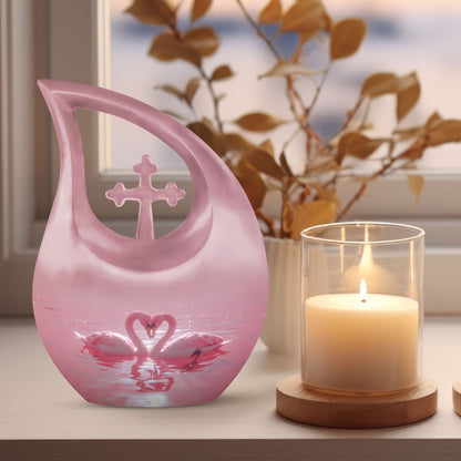 Swan Urns For Ashes - Urn For Ashes For Women Small