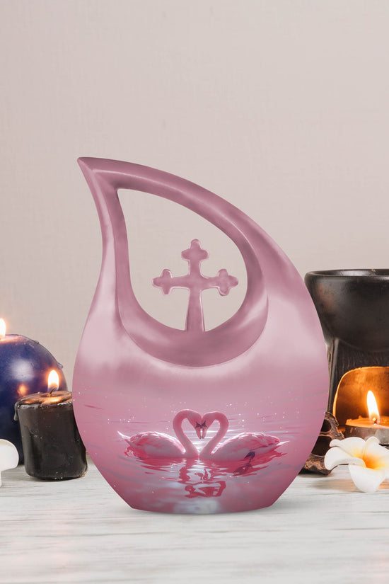 Swan Urns For Ashes - Urn For Ashes For Women Small