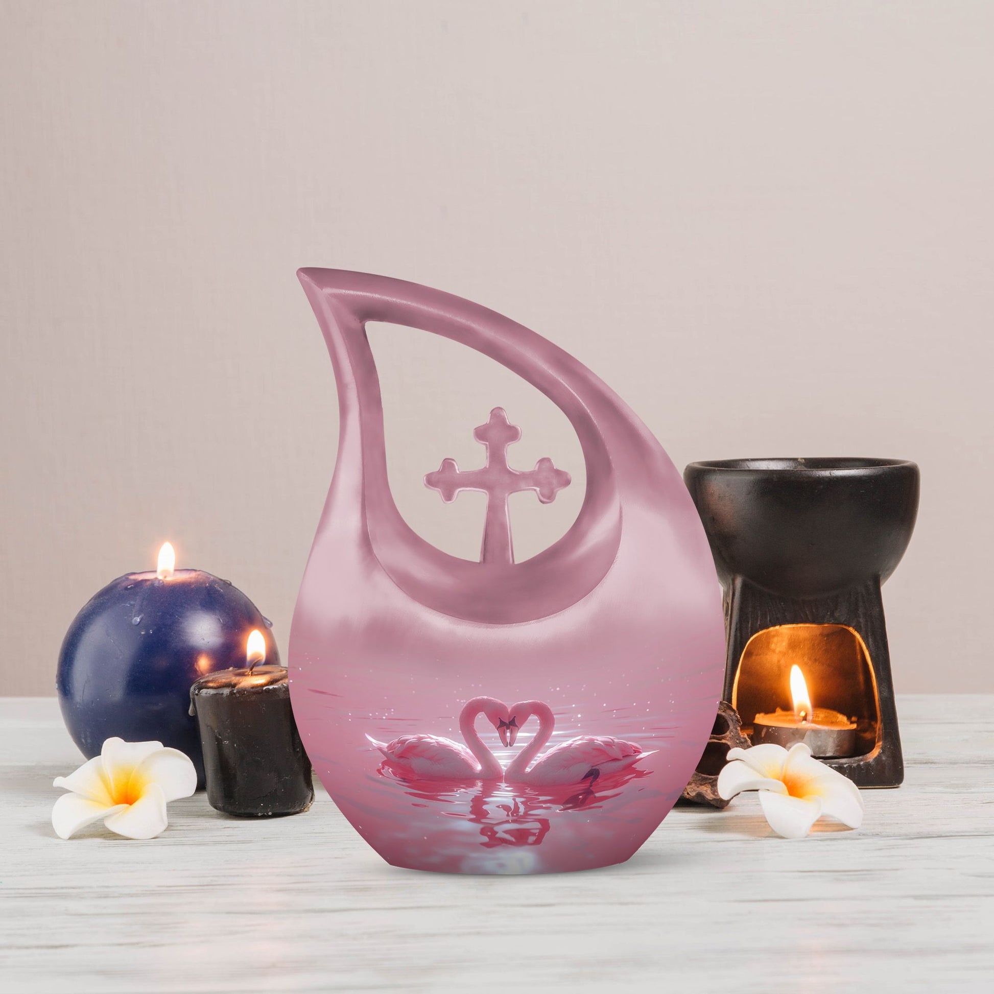 Swan Urns For Ashes - Urn For Ashes For Women Small