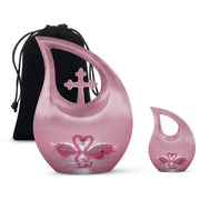 Swan Urns For Ashes - Urn For Ashes For Women Small