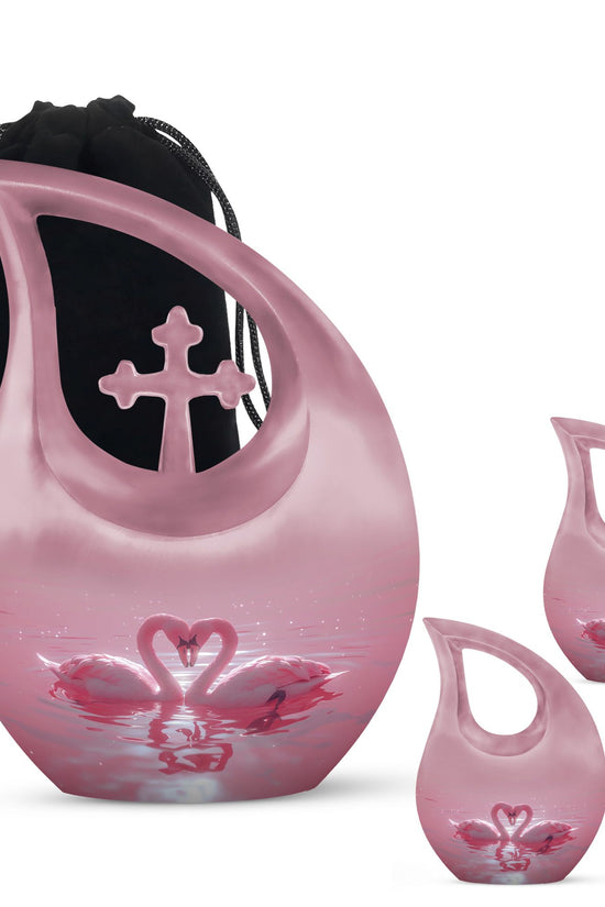 Swan Urns For Ashes - Urn For Ashes For Women Small
