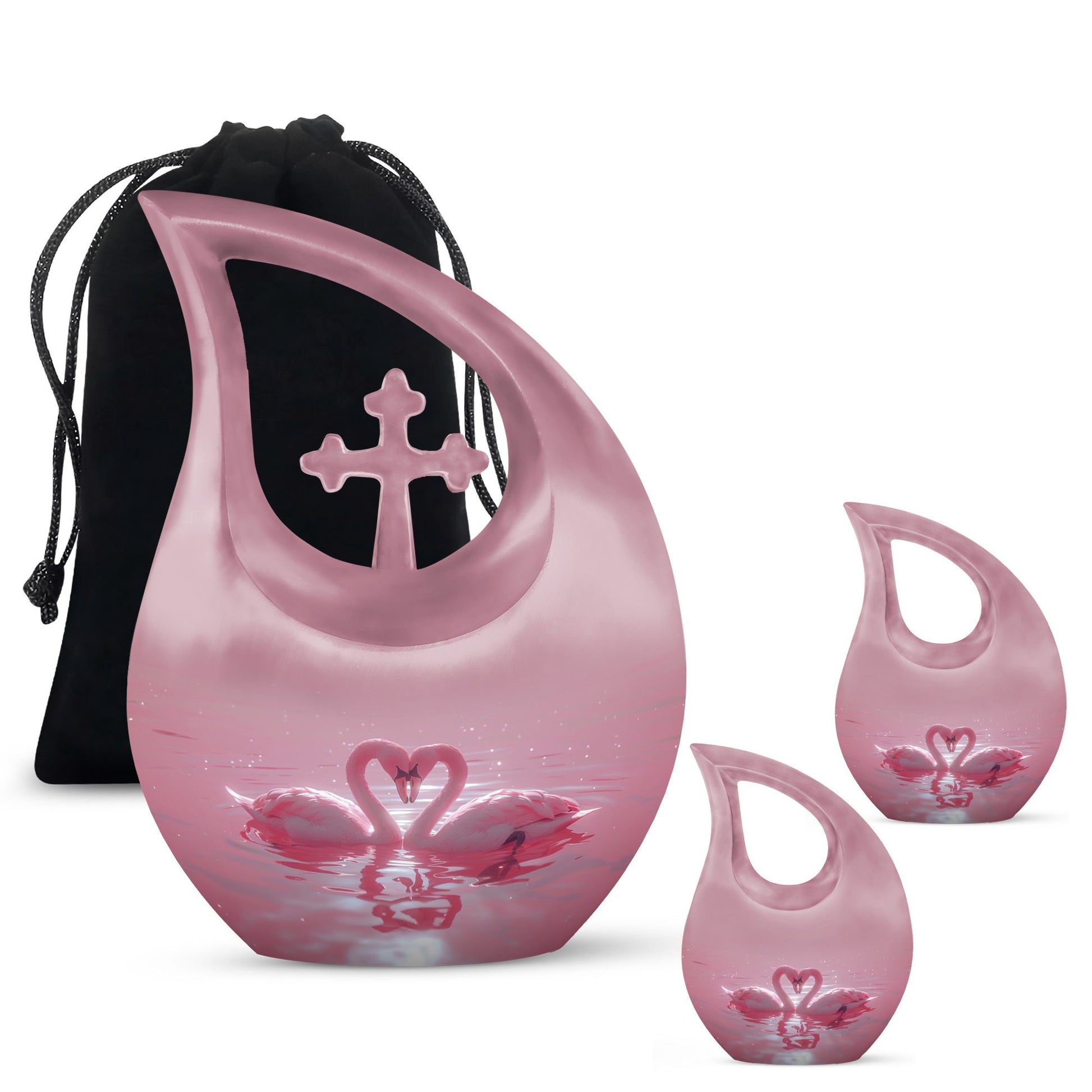 Swan Urns For Ashes - Urn For Ashes For Women Small