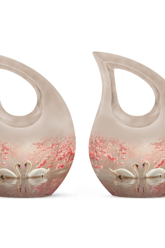 Swan Urns For Ashes - Keepsake Urns For Women