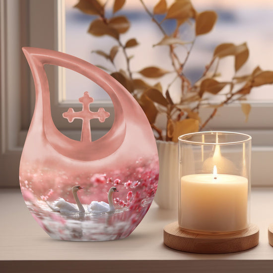 Swan Urns For Ashes - Cremation Urns For Men