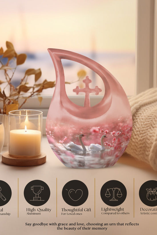 Swan Urns For Ashes - Cremation Urns For Men
