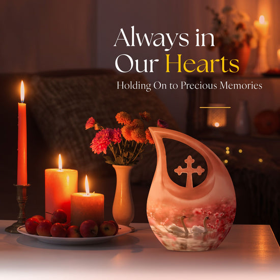 Swan Urns For Ashes - Cremation Urns For Men